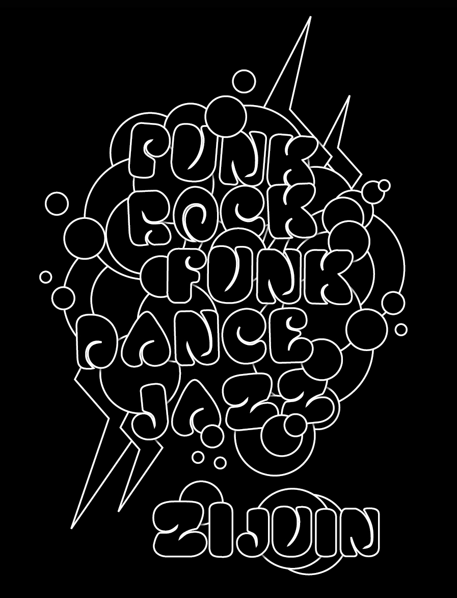 punk rock funk dance jazz©digitaldecorative